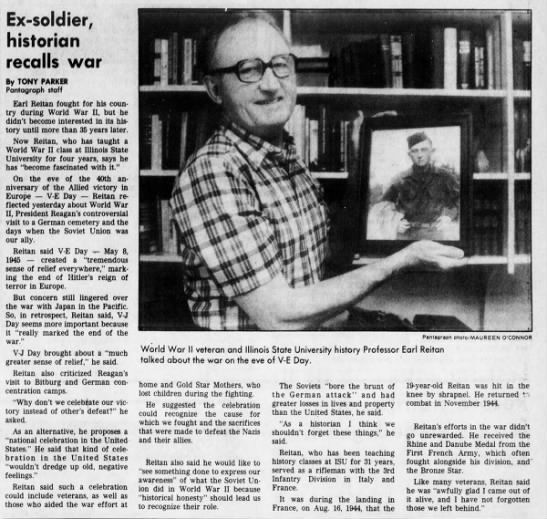 Ex-soldier recalls war